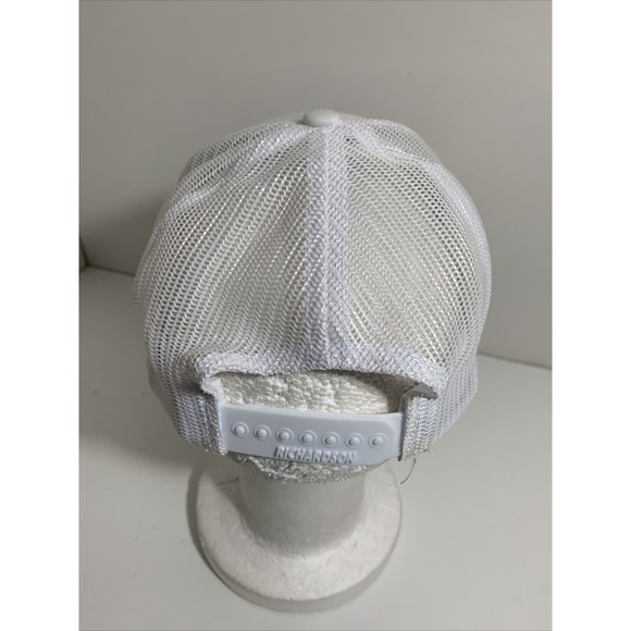 TNT turner Network Television White Mesh Trucker Cap Hat One Size Snapback - Picture 6 of 12